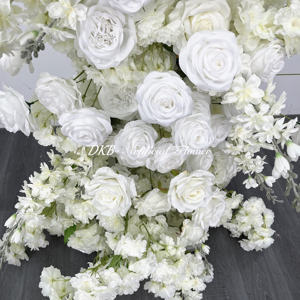 Vente en gros 8ft * 8ft scène de mariage arc floral décor de fleurs ensemble pour arc de mariage - Product Image 3