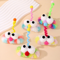 Pince à cheveux en peluche monstre amusante, unique, adorable, douce, moelleuse, mignonne, kawaii pour enfants et filles