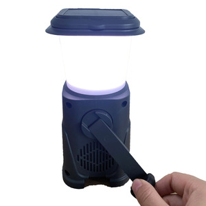 Camping en plein air Suspendu Éclairage de Tente de Lanterne de Camping <span class=keywords><strong>Solaire</strong></span> Avec radio FM Et Chargeur De Téléphone Durable De Pêche Portable Suspendu - Product Image 2