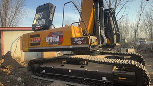 รถขุดตีนตะขาบ SANY SY365 มือสอง ขนาด 36.5 ตัน ยี่ห้อญี่ปุ่น ปั๊มไฮดรอลิก Nabtesco รุ่น DB58TIS เครื่องยนต์เกียร์บ็อกซ์ 40 ตัน พร้อมใช้งาน - Product Image 4