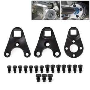 Kit d'outils de fixation pour carénage de moto, clé à embout décoratif inclinable, en acier noir, matériel de montage inclus - Product Image 1