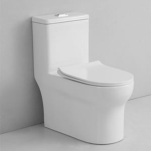 Artículos sanitarios modernos Inodoros Dual-Flush S Trap WC Juego de <span class=keywords><strong>inodoro</strong></span> Armario de baño de una pieza Artículos de cerámica sifónicos - Product Image 3