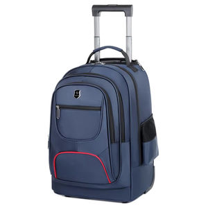 Low Price Wholesale Fashion Zipper Mute <b>Wheel</b> Convenient Large Capacity Waterproof Wheeled Pull Rod <b>Backpack</b> Motion Men - Product Image 4