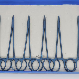 เครื่องมือผ่าตัดผ่าตัดสำหรับ<span class=keywords><strong>3-0</strong></span>และมีขนาดเล็กกว่าที่ยึดเข็มเย็บ140มม - Product Image 6
