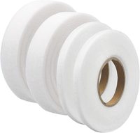 Ruban thermocollant double face en tissu non tissé, matière polyamide, poids 10-100 g/m², pour vêtements