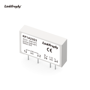 Rp1a23d3 3A/230V AC tải Mini <span class=keywords><strong>PCB</strong></span> gắn Rơle trạng thái rắn 1 pha không chuyển đổi mô-đun bảng rơle điện áp điều khiển 3-32vdc - Product Image 1