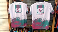 Camiseta deportiva para correr con estampado completo de poliéster 100%, camiseta de ajuste seco, camiseta de sublimación personalizada