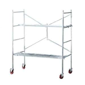 Cadre de porte pliable en aluminium de qualité construction avec verrou de sécurité pour travaux sur <span class=keywords><strong>balcon</strong></span> d'appartement - Product Image 2