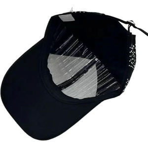 Gorra de Béisbol con Pedrería de Alta Calidad a Precio de Fábrica, con Decoración de Cristal, Estilo Urbano, Tela Común, Diseño Personalizado para Venta al Por Mayor - Product Image 4