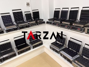 Máquina para Hacer Waffles <span class=keywords><strong>Industrial</strong></span> a <span class=keywords><strong>Precio</strong></span> de Mayoreo, Máquina Comercial para Hacer Conos de Waffle con Ajuste Preciso de Temperatura, Máquina para Hacer Waffles China - Product Image 6