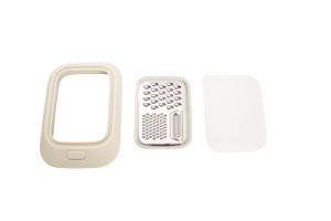 Râpe à légumes en acier inoxydable de qualité alimentaire avec bac de récupération, râpe à légumes antidérapante pour la <span class=keywords><strong>cuisine</strong></span> à domicile - Product Image 4
