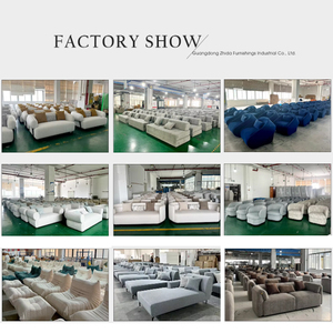 Modern Light Luxury Fabric <strong>Sofa</strong> Set with Solid Wood Frame Modular <strong>L</strong>-Shaped <strong>Sofa</strong> for Apartment Living Room Gym &amp; Basement - Product Image 5
