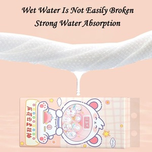 Toptan sihirli doku büyük 4-Ply alt çıkarma tuvalet kağıdı havlu bakire odun hamuru malzemesi asılı doku - Product Image 3