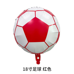 Globo de Aluminio Multicolor de 18 Pulgadas con Diseño de Balón de Fútbol para la Copa Mundial de Fútbol 2026, Gran Venta - Product Image 3