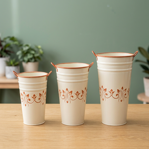 Ensemble de 3 pots en émail - Product Image 4