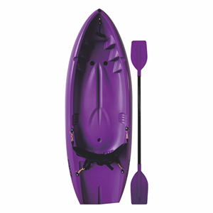 TOLLEE Kayak pour enfants de 6 pieds et 180cm, <span class=keywords><strong>mini</strong></span> kayak de pêche assis sur le dessus mignon pour enfants, coque en plastique PE pour pagayeur simple pour les rivières - Product Image 6