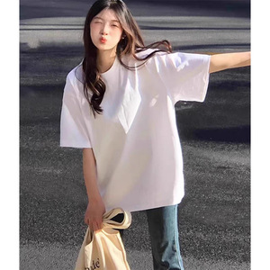 RUICHI Custom Print 200 Gsm <strong>Summer</strong> Cotton Crew Neck Women's <strong>T</strong> <strong>Shirt</strong> Couple <strong>Shirts</strong> for <strong>Men</strong> - Product Image 6