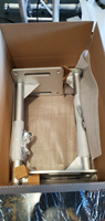 Structure en aluminium pour éclairage de scène DJ, avec angle de rotation large, design flamme et support inversé pour projecteurs mobiles