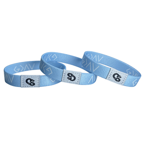 Pulsera de Tela Elástica para Niños, Personalizada, de Poliéster, Impermeable, con NFC y RFID, para Eventos, con Etiqueta Tejida, Precio de Fábrica <span class=keywords><strong>Totwoo</strong></span> - Product Image 3