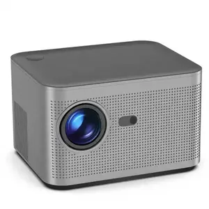 Android Newest 3D 4K 1080P LCD LED Projector Wifi BT 2G 32G Forward/Rear Projection 8000K Home Theater Business Projector