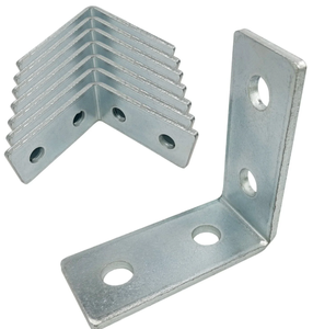 4 отверстия <span class=keywords><strong>L</strong></span>-образный угол 90 градусов Разъем Кронштейн стойки канала угловой угол - Product Image 4