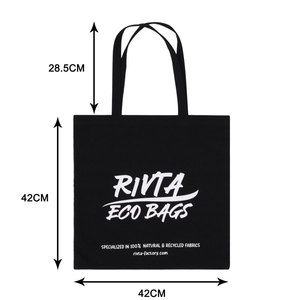 Wholesale <b>Large</b> Heavy Duty Handbag Pocket and Zipper Shopping Grocery <b>Plain</b> Cotton <b>Canvas</b> Tote Bag with Custom Printed logo - Product Image 6