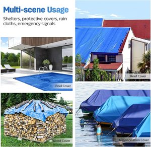 <span class=keywords><strong>Teloni</strong></span> in plastica impermeabile <span class=keywords><strong>su</strong></span> <span class=keywords><strong>misura</strong></span> blu arancione 4x5 metri - Product Image 2