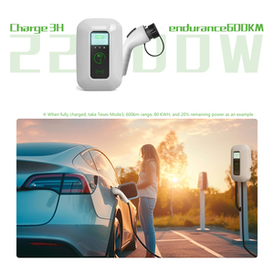 E-mingze OEM al por mayor, cargador de pared de 32A/22kW con apagado automático al alcanzar la carga completa, modo 3, certificación CE para uso doméstico - Product Image 4