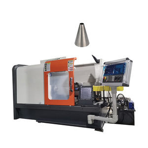 Mini Tự Động CNC Kim Loại Quay Hình Thành Máy Nhỏ Nhôm Đồng Thiết Kế Thẳng Đứng Để Làm Chậu Lon 220V Fanuc Điều Khiển - Product Image 2