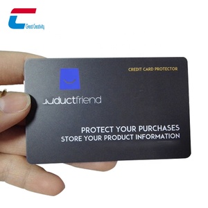 Carta <span class=keywords><strong>di</strong></span> Blocco RFID NFC Anti-Skimming per <span class=keywords><strong>Carte</strong></span> <span class=keywords><strong>di</strong></span> Credito e Passaporti - Protezione Elettronica per Portafogli - Product Image 3