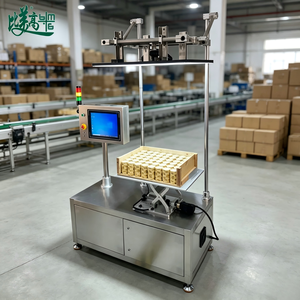 Équipement d'aggregation de traçabilité complète avec machine de test d'étiquettes RFID intégrée et scanner de codes QR pour l'association de codes sur palettes - Product Image 1