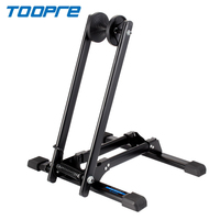 Toopre porte-vélo pliable de haute qualité Portable en acier au carbone supports de réparation de vélos support de stationnement pliant enfichable