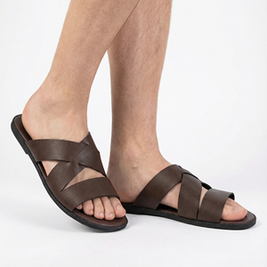 <span class=keywords><strong>Sandales</strong></span> légères d'été pour hommes, à enfiler, bout ouvert, respirantes, semelle <span class=keywords><strong>en</strong></span> caoutchouc antidérapante, chaussures décontractées pour tous les jours et <span class=keywords><strong>en</strong></span> plein air, <span class=keywords><strong>sandales</strong></span> de plage - Product Image 2