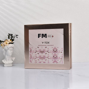 Boîte cadeau de luxe personnalisée, écologique, biodégradable, emballage de parfum, logo en feuille d'or, matériaux recyclés, boîtes en papier pour cosmétiques - Product Image 1