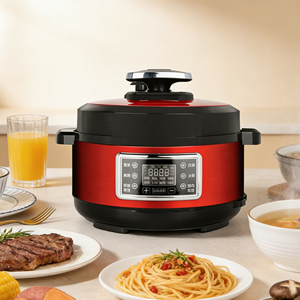 Olla a Presión Eléctrica Digital Programable Multifunción de Alta Calidad de 5QT con Olla Interior de Acero Inoxidable KC04019 - Product Image 1