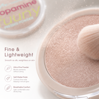 Polvo Compacto Profesional Redondo Exclusivo, Control de Grasa, Fijador de Maquillaje, Marca Privada OEM