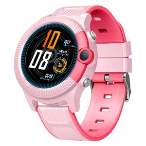 Reloj Inteligente con Correa de Silicona Rosa, Pantalla TFT Redonda Táctil, Monitor de Ritmo Cardíaco, Monitor de Sueño, Podómetro, Navegación GPS, Unisex - Product Image 1