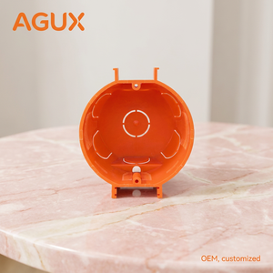 Kotak Stopkontak Dinding AGUX IP54 PP Single Switch Socket Tipe <span class=keywords><strong>86</strong></span> untuk Aplikasi Luar Ruangan, Kotak Kontrol Elektronik, Wadah Instrumen R&R - Product Image 1
