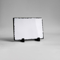 6x8 pouces blanc poli pierre écologique personnalisé Sublimation Plaque 15x20cm Rock Slate Love Style pour la décoration de la maison