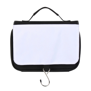 Vente en gros de trousses de toilette sublimation personnalisées colorées en polyester trousses de lavage pour voyage hôtel soins personnels - Product Image 4
