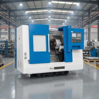 Tour CNC à lit incliné haute vitesse TCK36A, machine de tournage de précision pour petites pièces métalliques