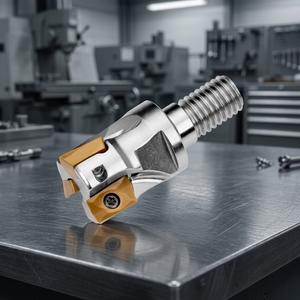 Milling Cutter ISO 25A3R033M12-SAD11E-<b>C</b> 12.5mm Counterclockwise Cutting 25mm Diameter Carbide 3 Flutes Uncoated HRC 60 - Product Image 2