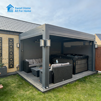 Pergola extérieure en aluminium durable Sweet Home avec structure robuste résistante au vent