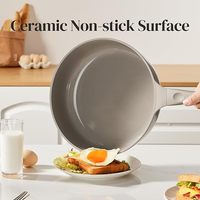 Panci Penggorengan memasak sehat Rontyan bebas PFAS untuk pembersih, lebih mudah memasak