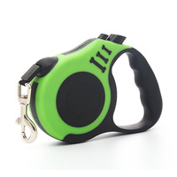 Colliers réglables robustes avec logo pour la vente en gros, accessoires pour chiens, laisse rétractable automatique pour animaux de compagnie, DEM/DOM disponible