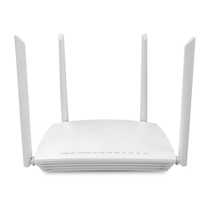 4 cổng gepon GPON epon xpon 2.4G 5G băng tần kép AC1200 sợi quang băng thông rộng <span class=keywords><strong>Router</strong></span> Wifi <span class=keywords><strong>Modem</strong></span> 4ge onu Máy ONT 4 ăng ten - Product Image 1