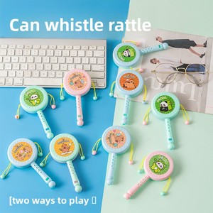 Hochet musical sensoriel pour bébé en forme d'animaux mignons de haute qualité avec lumière, jouet de dentition en plastique souple pour nourrissons - Product Image 1