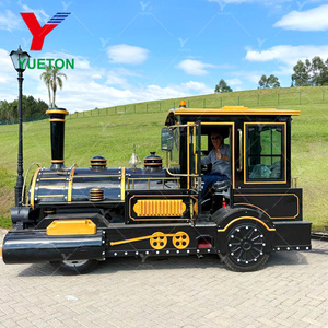 Gran lugar escénico viaje Dotto <span class=keywords><strong>tren</strong></span> Parque de Atracciones paseos 72 pasajeros <span class=keywords><strong>tren</strong></span> turístico sin rieles a la venta - Product Image 4