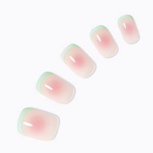 Dessing Diva Uñas artificiales Diseño de melón de mejilla redonda regular - Product Image 1