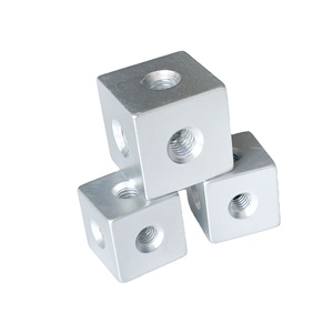 Nhà Máy Bán Hàng Trực Tiếp 304 Thép Không Gỉ Mạ Kẽm 10*10*10 Tùy Chỉnh M3/M4/M5/M6 Sáu Hai Mặt Vuông Cube Hạt - Product Image 5